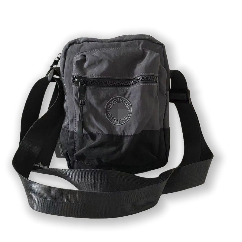 STONE ISLAND 2025 New Sports Mini Crossbody Bag for Men - Phone & Accessories Organizer