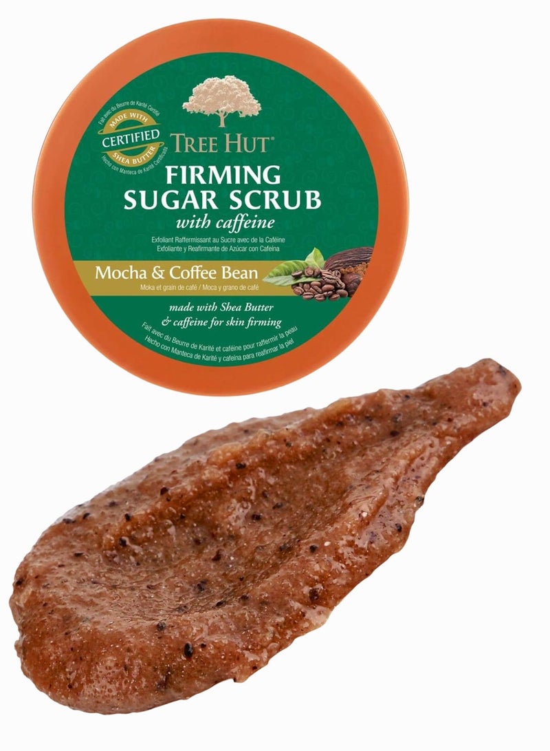 Tree Hut Firming Sugar Scrub with Caffeine Mocha & Coffee Bean 510g - Image 1