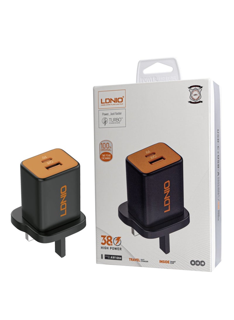 LDNIO AW1004 2-Port 38W Wall Charger