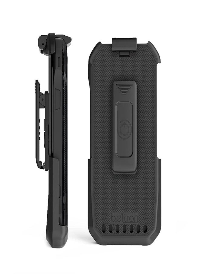 جراب حماية لجهاز DuraForce Ultra 5G UW، حامل مشبك حزام دوار شديد التحمل من BELTRON لجهاز Kyocera DuraForce Ultra 5G E7110 (Verizon) الميزات: تثبيت آمن، مزلاج سريع الفتح (قوة صناعية) - Image 5