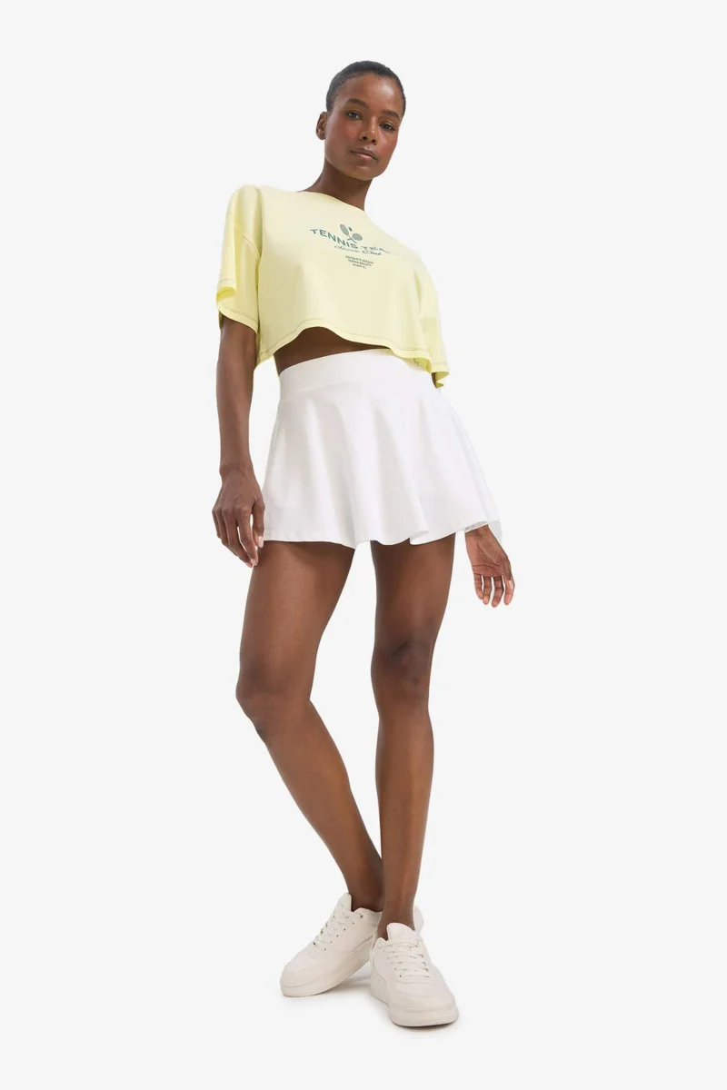ديفاكتو DeFactoFit Oversize Fit Crew Neck Sports T-Shirt