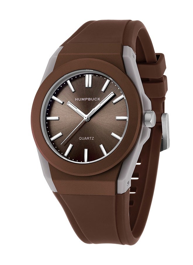 HUMPBUCK - Ultra-thin Plastic Watch Fashion Casual Quartz Silicone Strap Light Wristwatch Waterproof Sport Gifts for Men & Women - Image 1