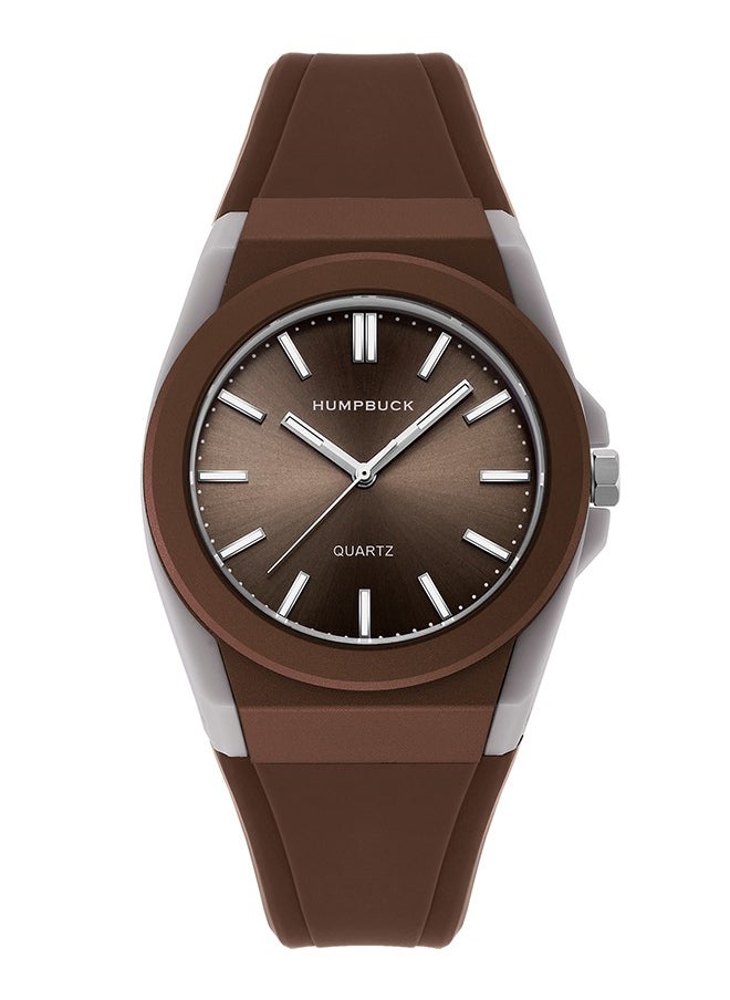 HUMPBUCK - Ultra-thin Plastic Watch Fashion Casual Quartz Silicone Strap Light Wristwatch Waterproof Sport Gifts for Men & Women - Image 1