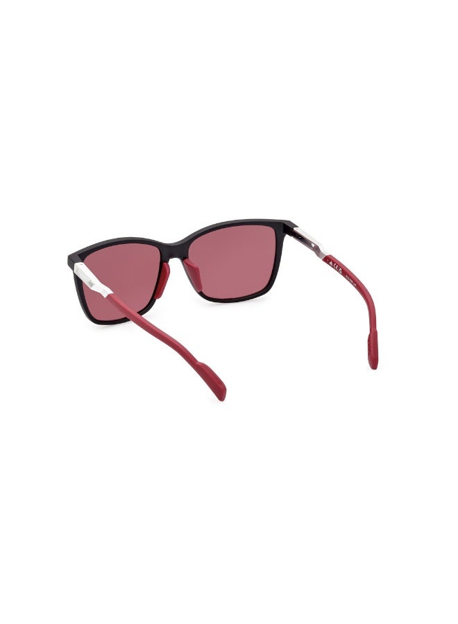 Adidas Sport Sp005902S Injected Sunglasses Size 58 For Unisex - Matte Black - Image 3