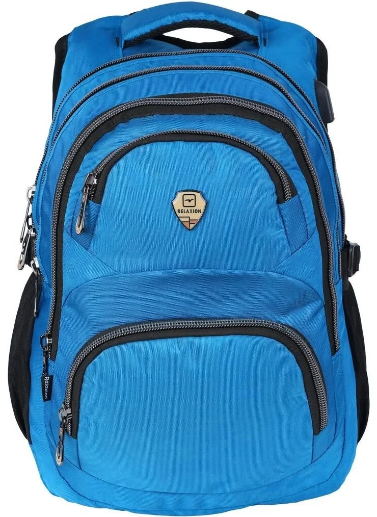 ريلاكسن 5 Compartment Ergonomic School Backpack 2226-BLUE