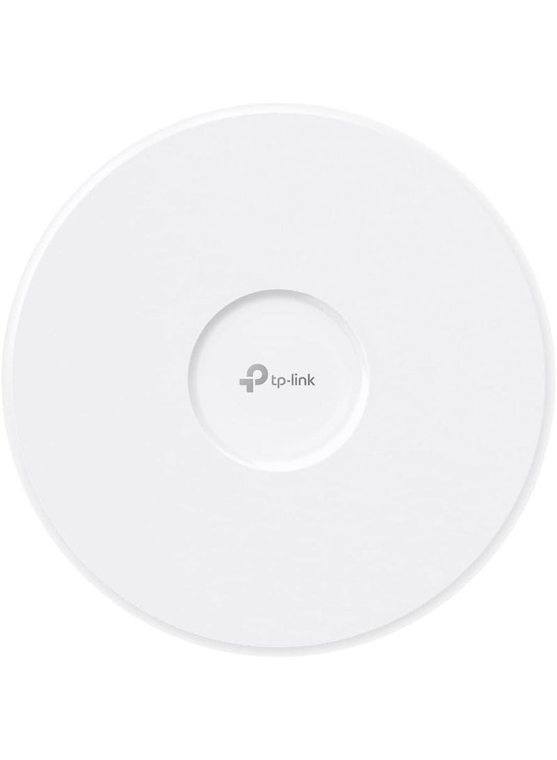 Tp-link Tl TP-Link BE19000 Ceiling Mount Wi-Fi 7 Access Point, Tri-Band, 2x 10G Ports, 6 GHz, 320 MHz, MLO, PoE++ Power, Centralised Cloud management, Omada Mesh Technology, AI Roaming, WPA3 Security (EAP783) - Image 1