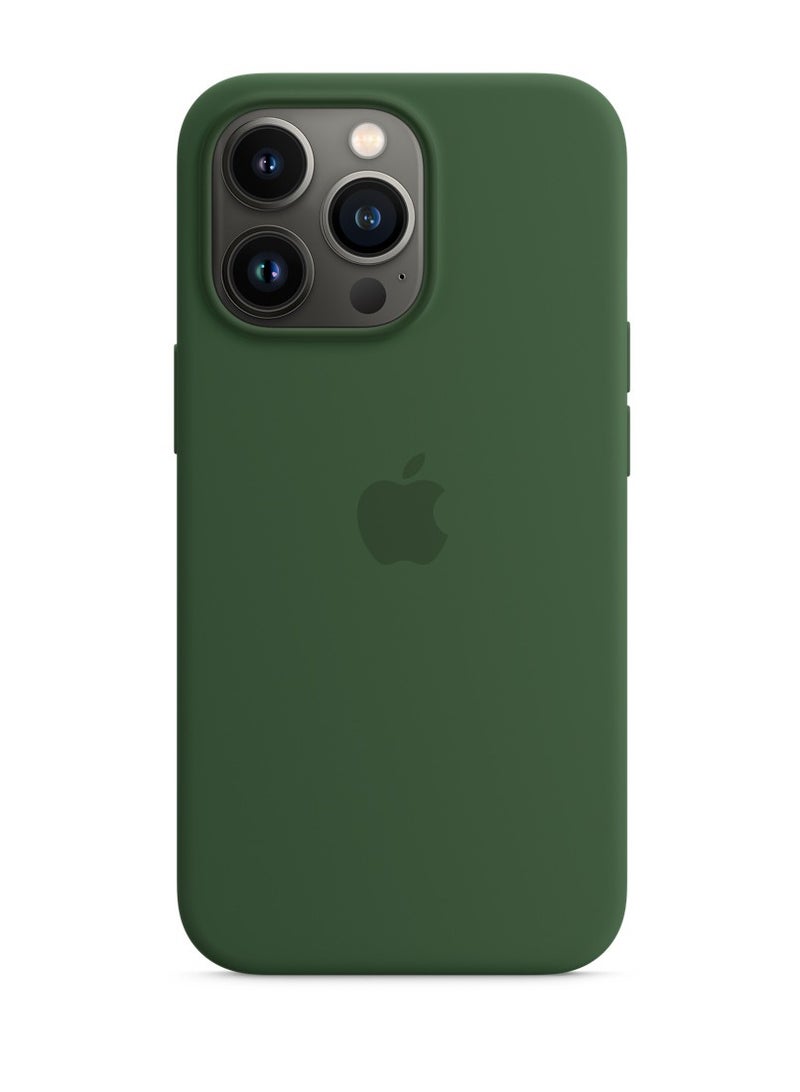 AROAQ Iphone Silicone Magnetic Case, Durable Silicone Case With Magsafe, Comfortable Soft Iphone Protection Case For Iphone 15 Pro Max, 15 Plus, Pro, ( Clover Color ) - Image 1