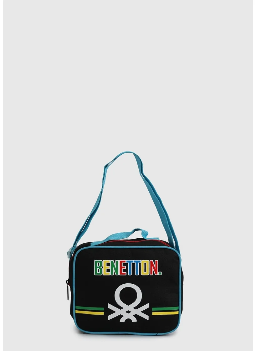 Benetton Black Black Lunch Bag