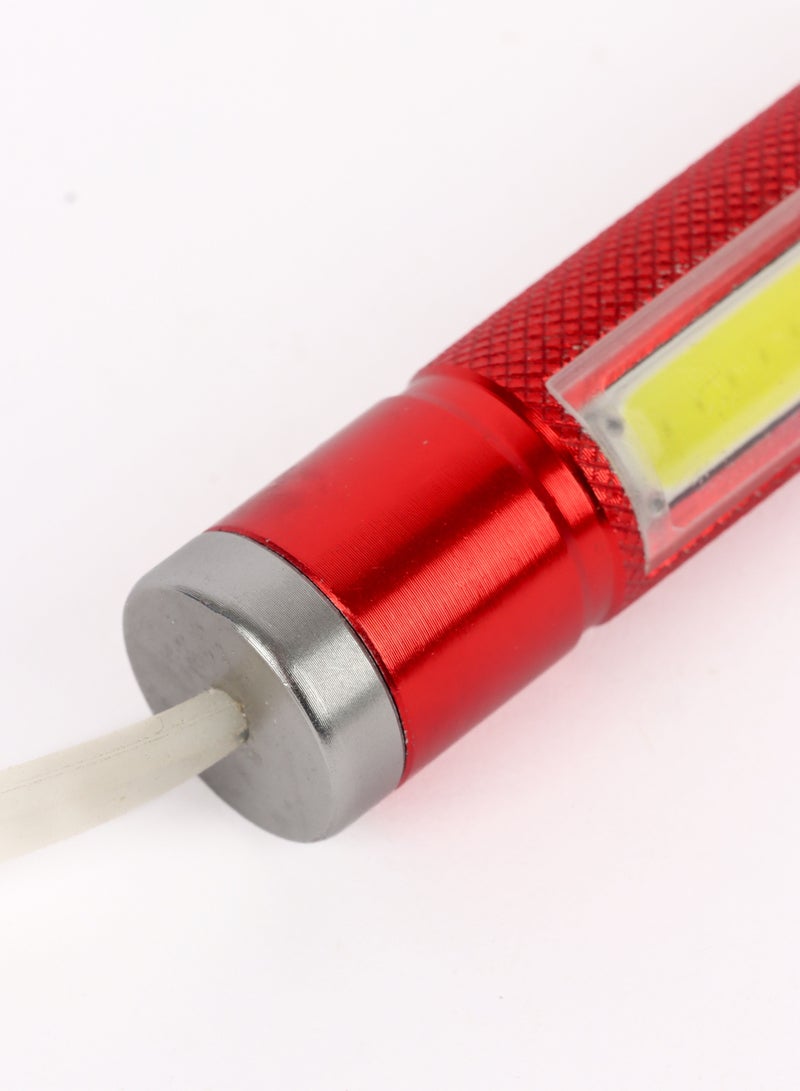 LUSTER Small flashlight with silicone hook ,red - Image 5