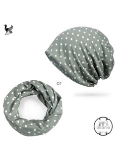 Light Blue / Small Polka Dots