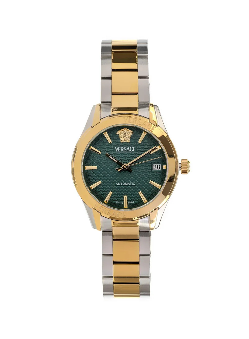 VERSACE Greca Classic Automatic Green Dial Watch
