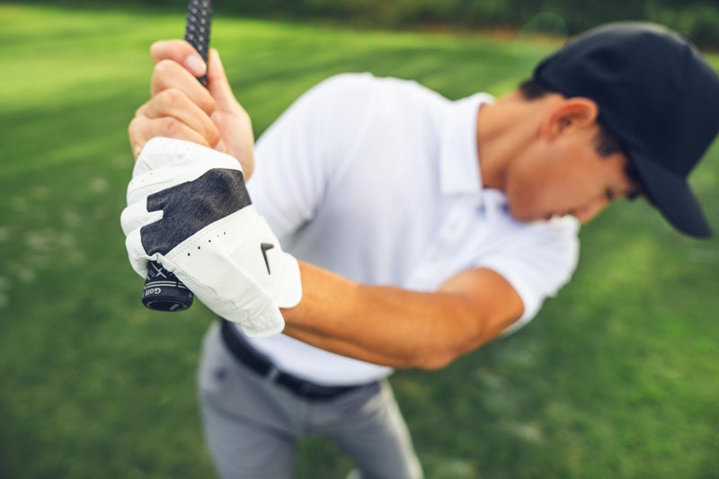 Callaway Golf Fusion Glove (Standard, X- Large, White/Charcoal, Worn on Right Hand) - Image 4