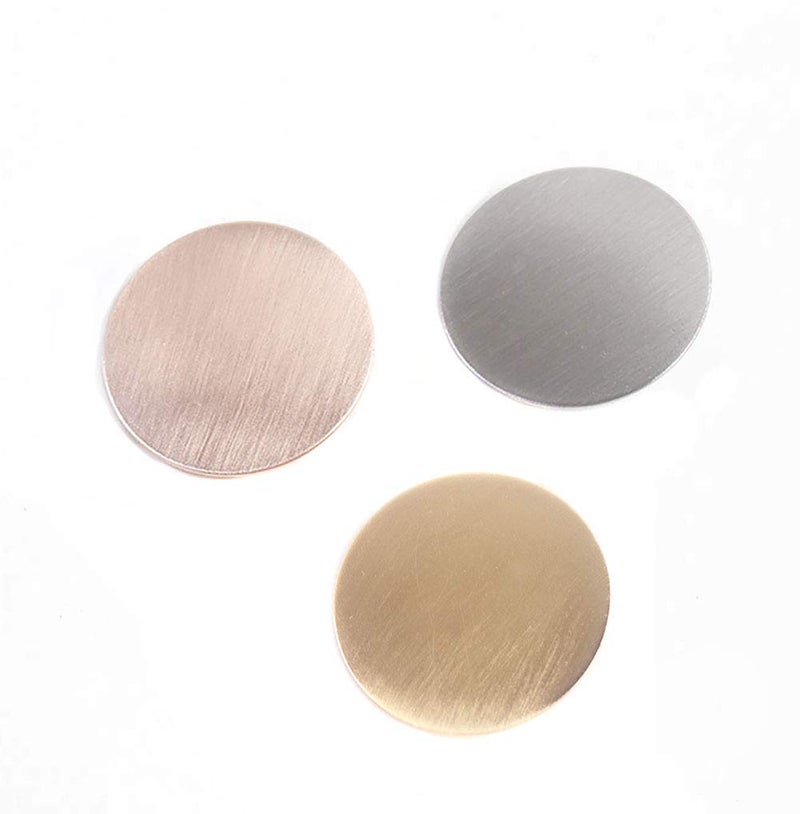3PCS Metal Duck Bill Sectioning Clips Alligator Hair Clips Polished Vintage Punk Alloy Hair Clip for Women Circular