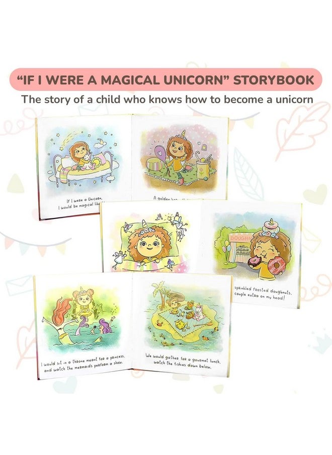 Tickle & Main Tickle & Main 3-Piece Book & Stuffed Animal Set - Colorful Headband, Magical Unicorn Storybook, and Unicorn Plush for Girls 3 Years & Up - Stuffed Animals for Girls - Book and Toy Set  - Image 5