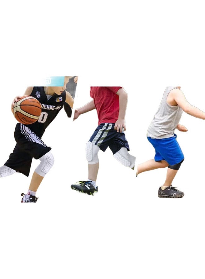 Bestray Baisirei Children'S Basketball Knee Pads, Anti-Fall Thin Elbow Pads, Professional Impact-Resistant Short Sports Football Set, Cycling Protective Gear - Image 3