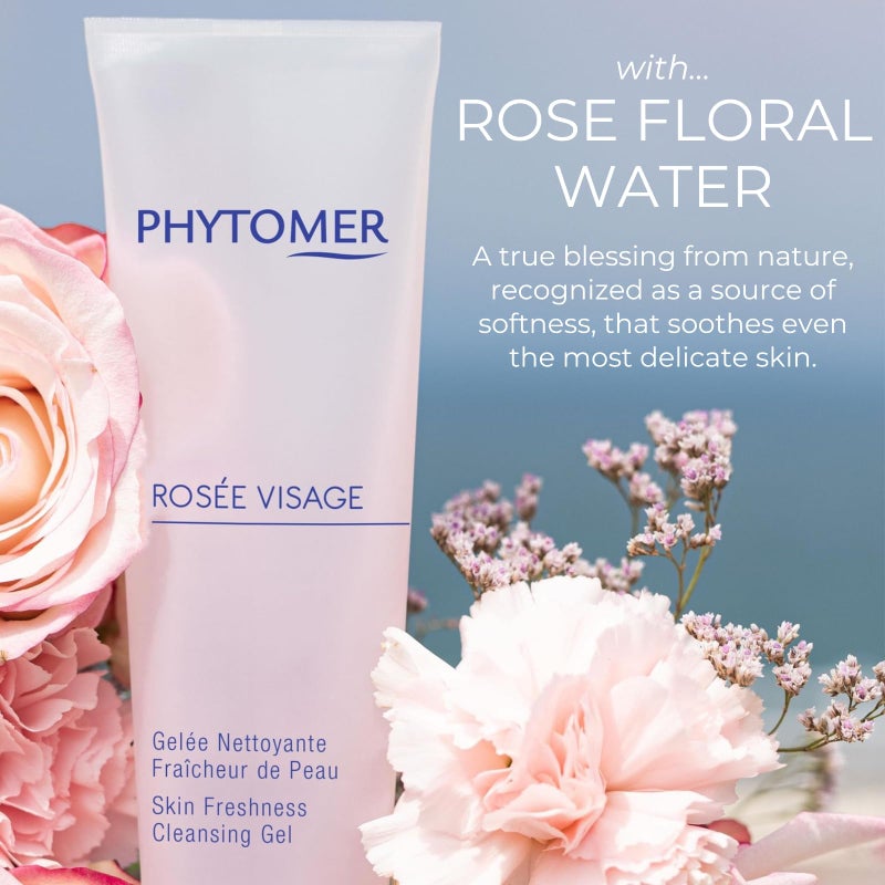 Phytomer Rosee Visage Skin Freshness Cleansing Gel - Image 3