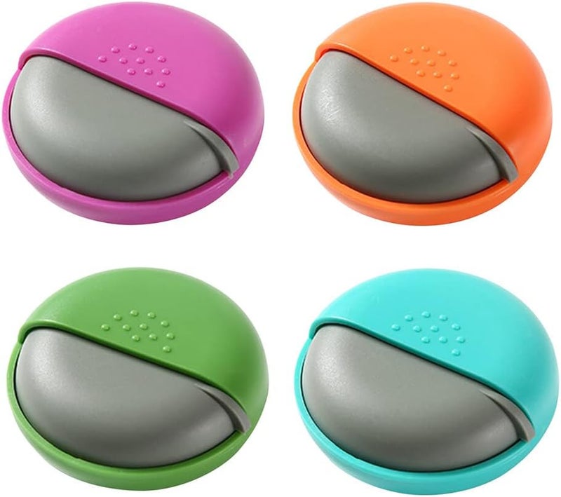Portable Pill Organizer for Travel - 4 Pack