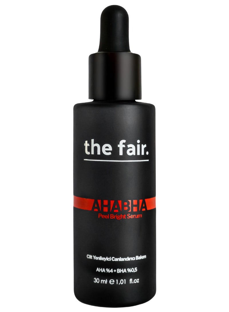 the fair. AHABHA Brightening Renewal Peeling Face Serum 30ML - Image 2