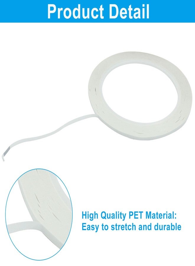 LifCratms 4 Rolls White Pinstripe Tape, 1/8 inch (3mm) Width Graphic Art Tape Self Adhesive Whiteboard Tape Grid Marking Tape Thin Line Tape for Dry Erase Board - Image 3