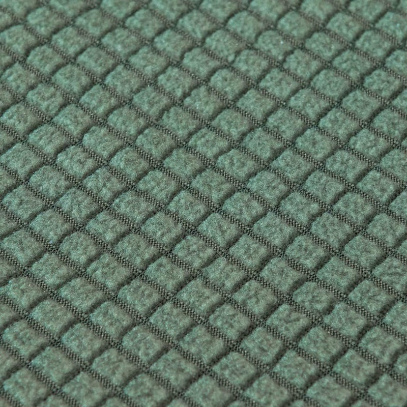 klarako Split Design Home Office Computer Chair Cover Revolving Chair Slipcover  Green, as described - Image 5