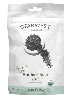 Starwest Botanicals Organic Burdock Root Cut 2.65 oz (75.1 g) 