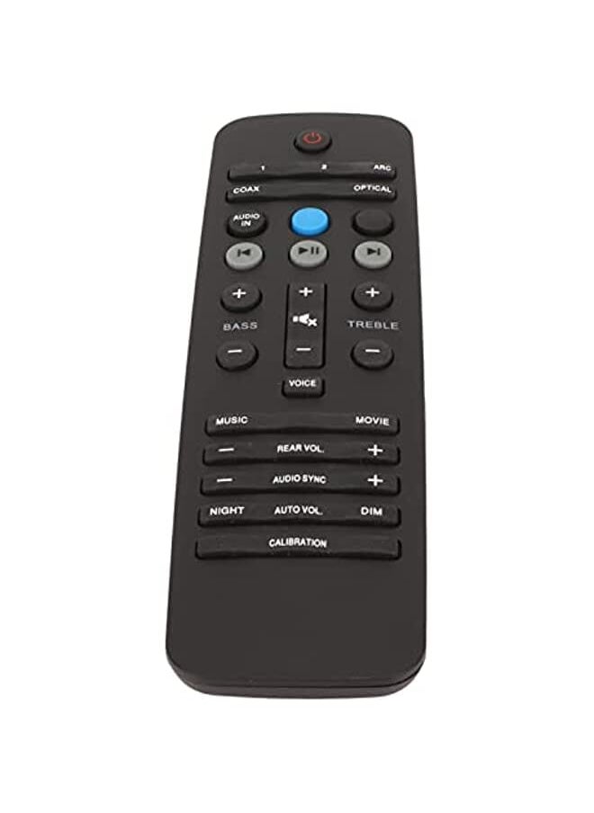 Zaboon - Soundbar Remote, Replaced Remote Fit MBE302 ABS Replacement Sound Remote Control for Fidelio B5 Xs1 B5 12 B5 37 B5 79 Xs1 12 Bar Speakers - Image 1