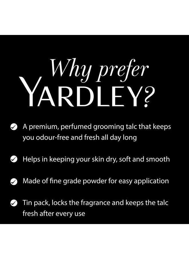 Yardley Elegance Perfumed Talcum Powder 100gm by Yardley  - Image 3