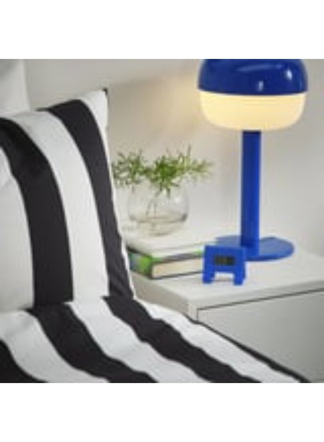 IKEA KUPONG Small and Sleek Digital Alarm Clock - Bright Blue - Image 2