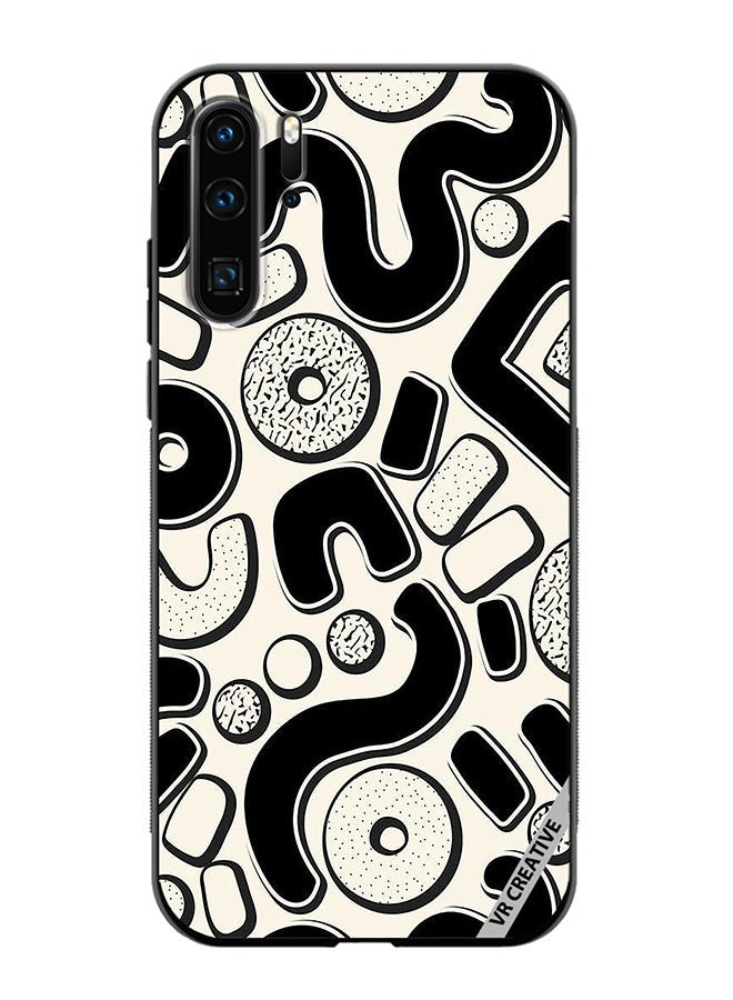VR CREATIVE Protective Case Cover For Huawei P30 Pro Donuts Design  Multicolour - Image 1