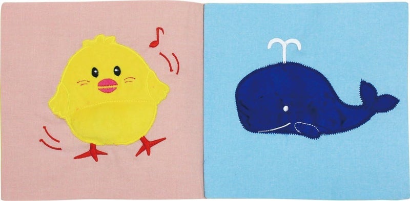 KING Tactile Cloth Picture Book - Let's Touch Sheep - Image 3