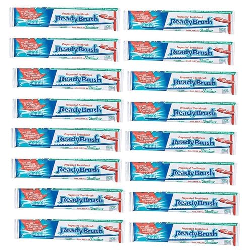 ReadyBrush Prepasted Reusable Toothbrush- 30 Pack- Made in the USA - Image 1