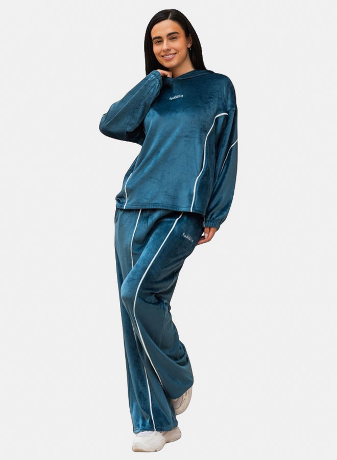 Familia Homewear Familia Dark Teal Pajama Set - Image 1