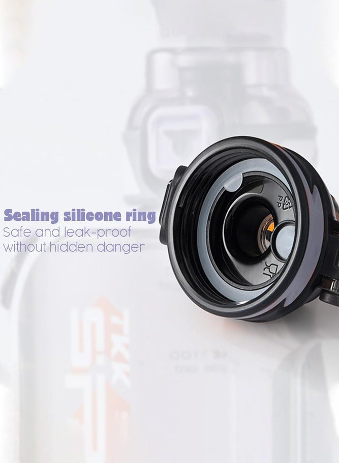 SPORT Half Gallon Water Bottle – Double-Walled Insulated with Handle for Fitness & Daily Use – 1600ml/1.6L - Image 2