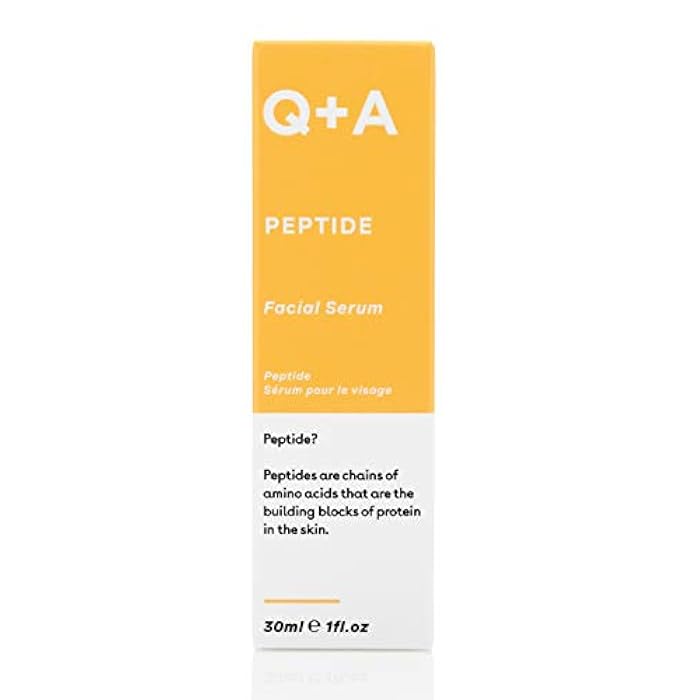 Q+A Peptide Facial Serum (30ml), Natural Anti Ageing Face Serum with Hyaluronic Acid, Pure Peptide, Magnesium, Fragrance Free Skincare, Hydrates and Plumps the Skin for a Youthful Glow - Image 4