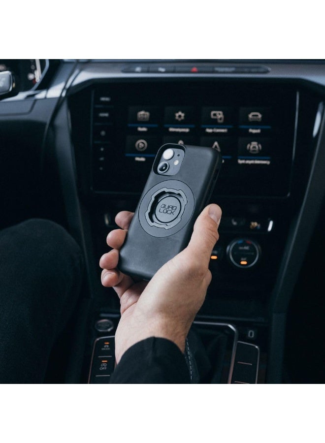 Quad Lock MAG Case for iPhone 13 mini Black - Image 5