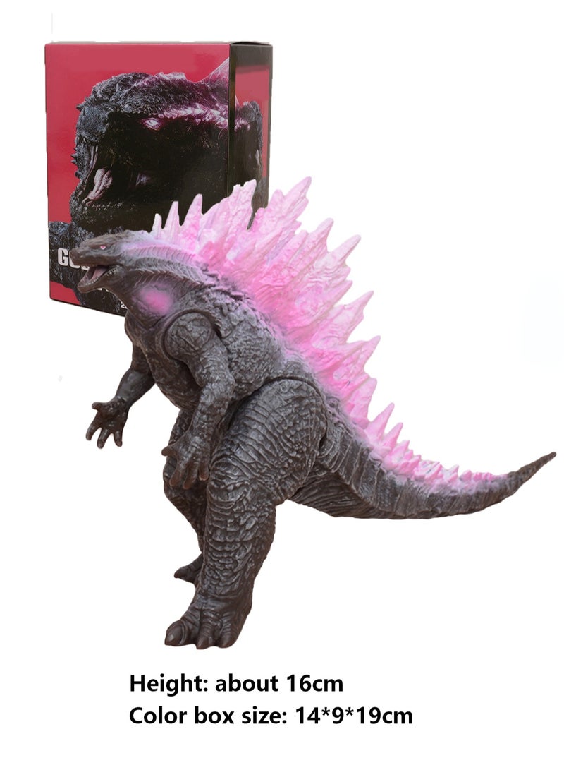 Space Red Lotus Millennium Planet Godzilla Monster Hand-made Toy Model Ornaments  - Image 2