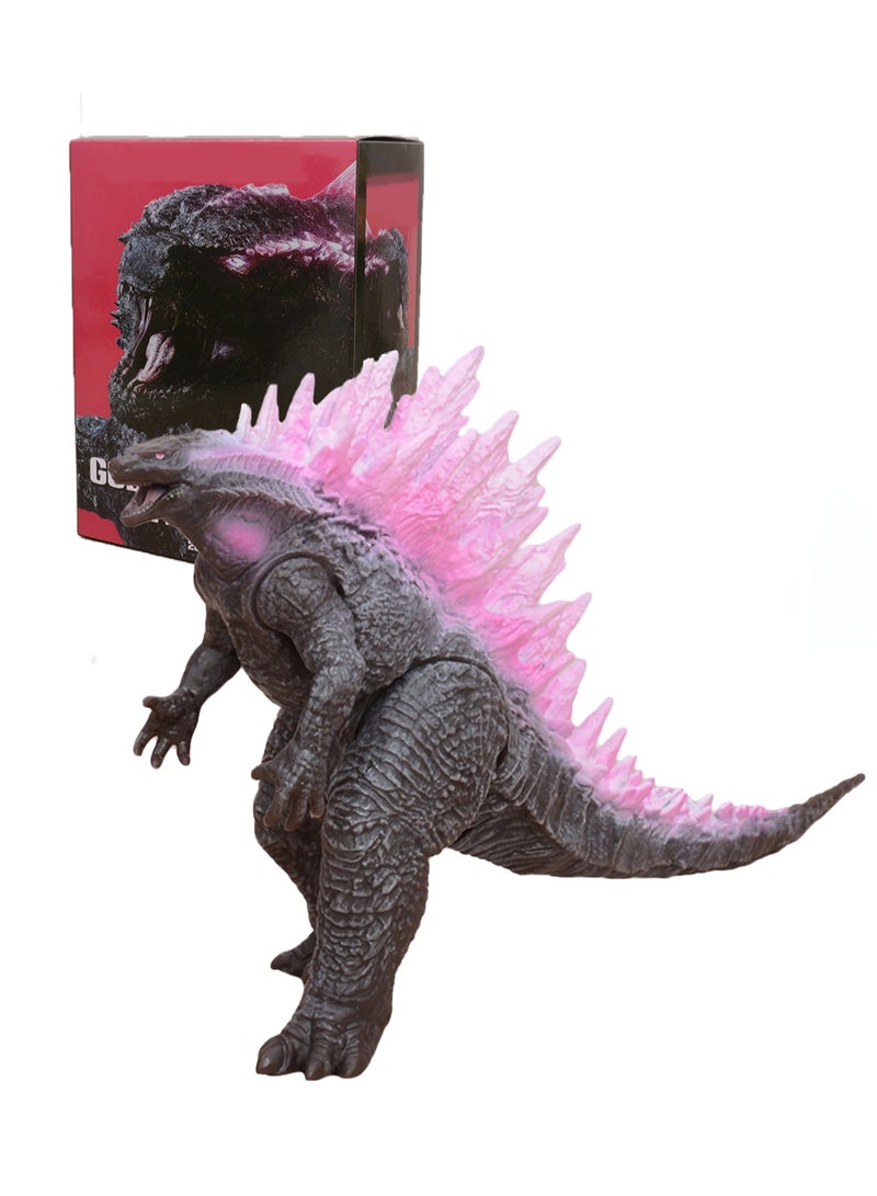 Space Red Lotus Millennium Planet Godzilla Monster Hand-made Toy Model Ornaments  - Image 1