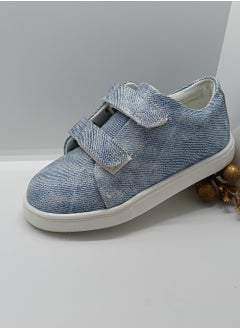 Generic Flat Sneaker Shoes Casual For Kids - Light Blue  - Image 2
