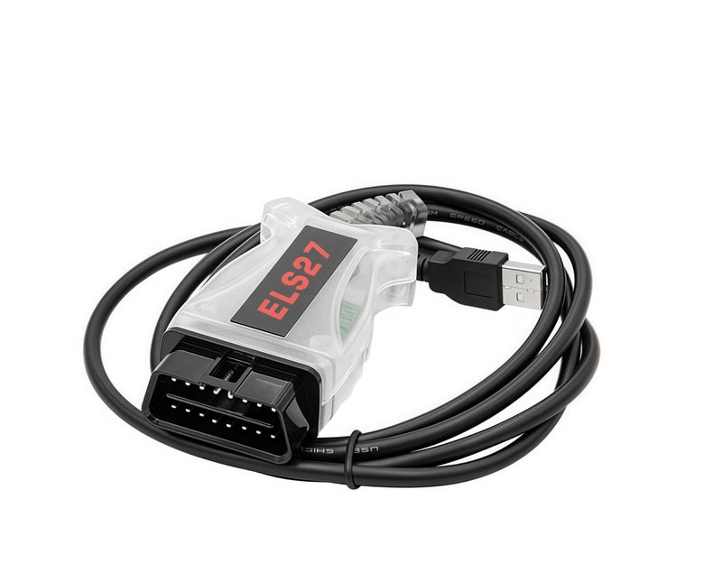 Washinglee ELS27 Diagnostic Cable Compatible for Ford Mazda Lincoln and Mercury Car, Compatible for FORScan ELMconfig FF2 Foccus ScanMaster ELM v2.1 and Scantool.net. (PIC24HJ128 Chip) - Image 1