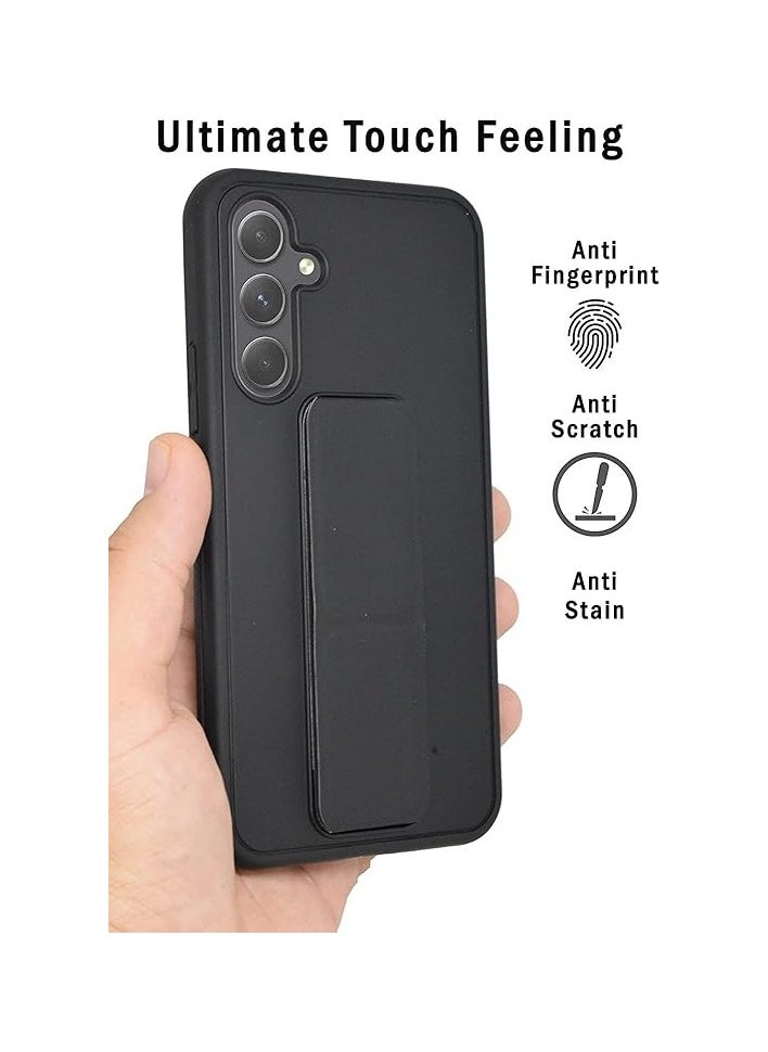 Samsung A15 Case, Protection Back Case with Stand for Samsung Galaxy A15 Black