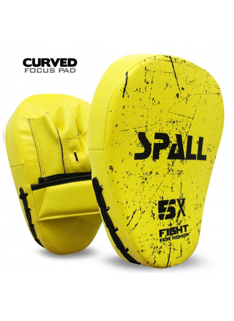 Spall - Focus Pads Hook Jab Mitts Boxing Pads Hand Target Gloves Training For Mma Kick Boxing Pads Muay Thai Training Martial Arts Punch Mitts For Kids Men And Women - Image 1