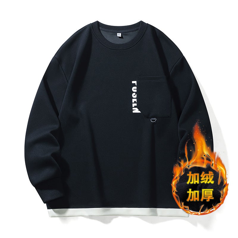 Plus Size Spring New Men'S Sweatshirt American Trendy Brand Hoodie Loose Men'S Autumn Jacket - Image 1