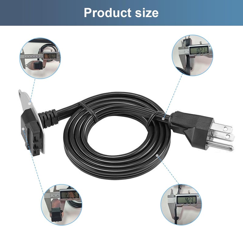Solopen EZ Connect Power Cord for insinkerator Garbage Disposal 4-Foot Power Cord for EZ Connect Power and Advanced Series Continuous Feed Food Waste Disposer Models, Compatible with CRD-EZ - Image 5