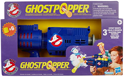 Ghostbusters Kenner Classics Ghostpopper Retro Blaster Action Toy with 6 Foam Pops Projectiles - Image 1