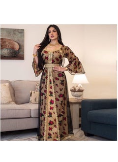 نوثينج فستان نسائي طويلة الأكمام ، متعدد اللوان - مقاس S  - Image 1