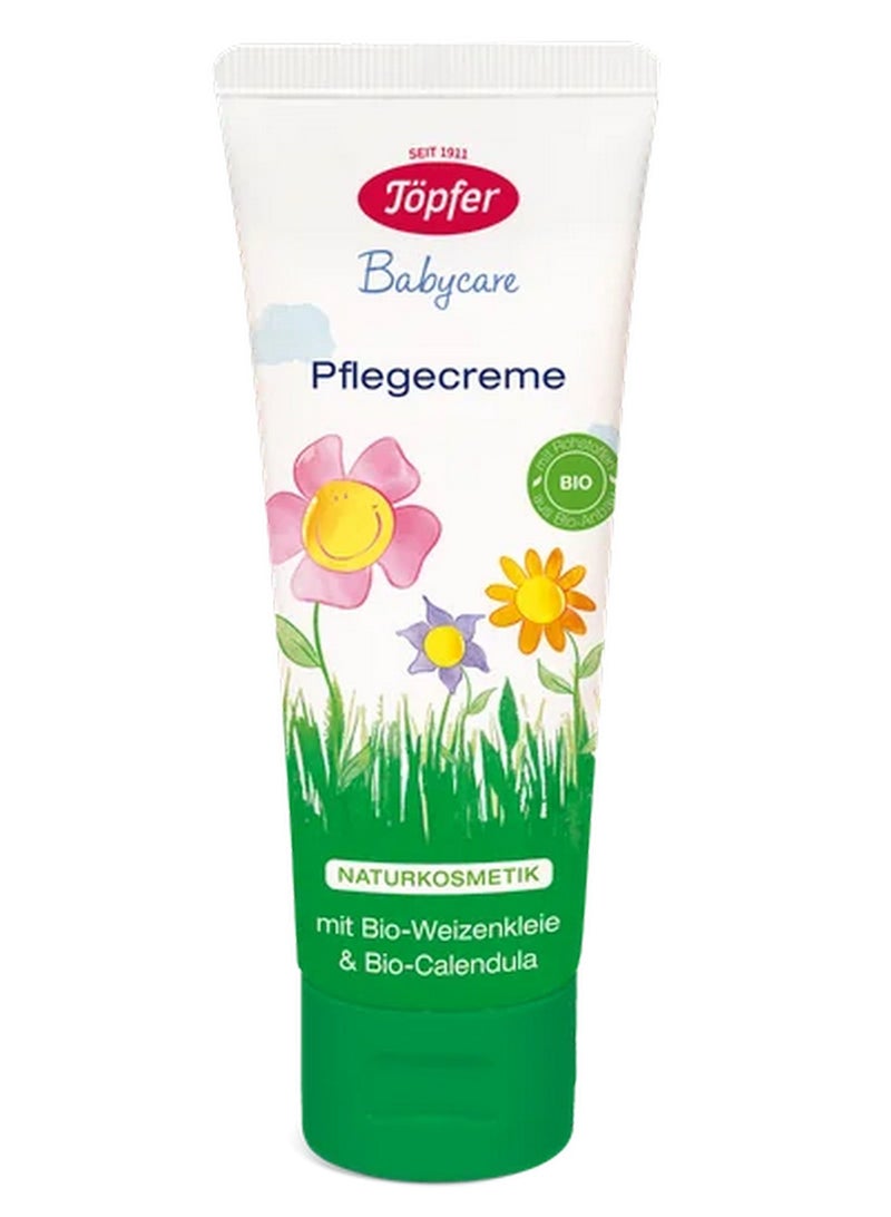 Topfer Babycare Face Cream With Organic Wheat Bran & Calendula 75 ML - Image 2