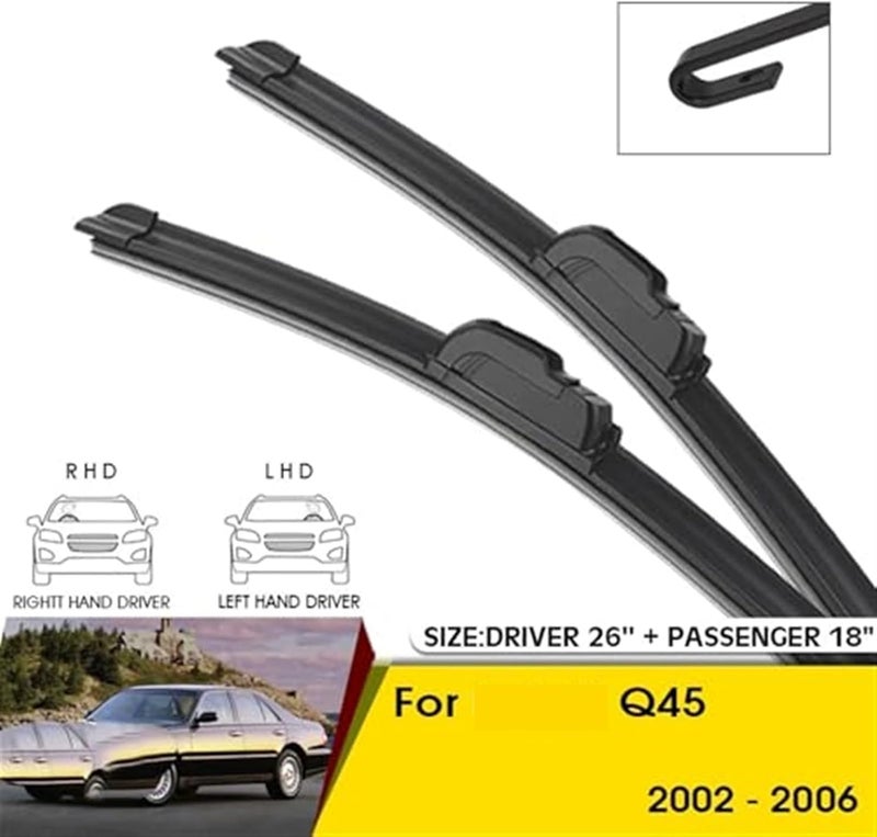 Wivplex Windshield Wiper Blades for Infiniti Q45 - Image 5