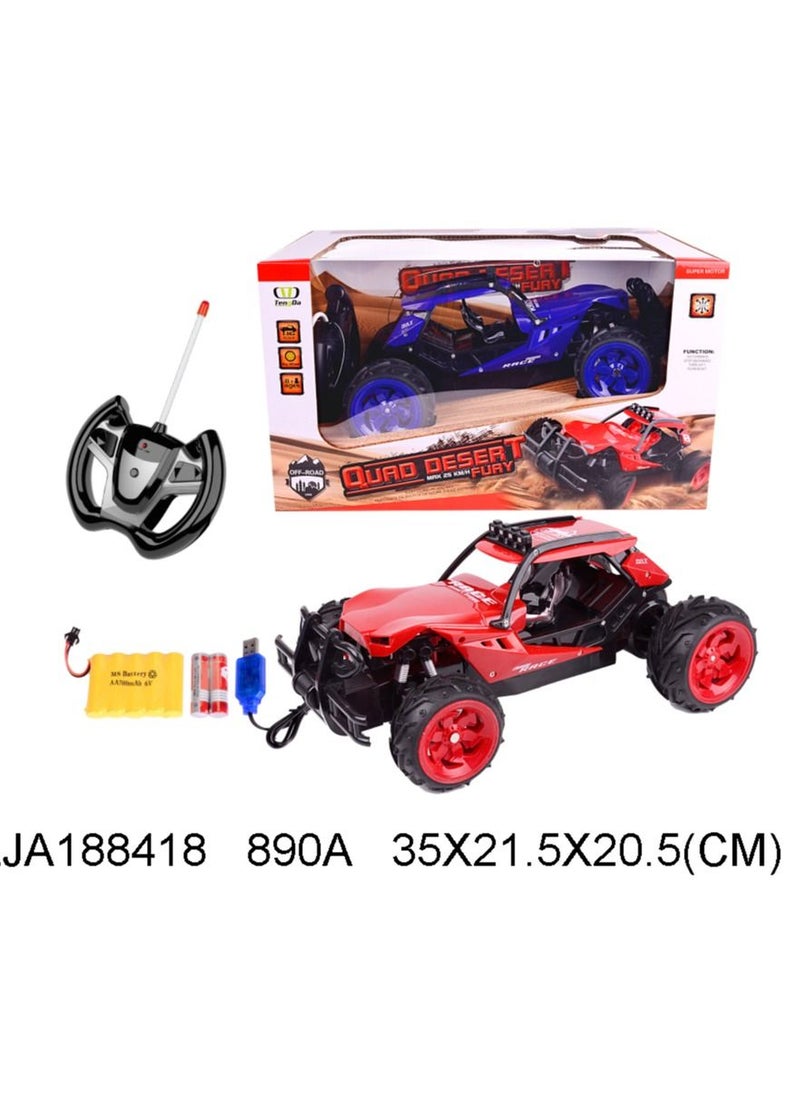 Remote car quad buggy