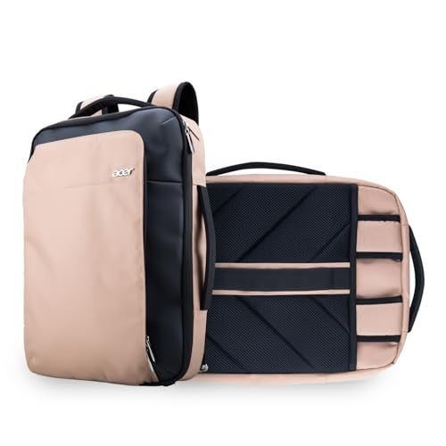 Acer Fashion Large Capacity School Backpack With USB Charger Black - Image 1