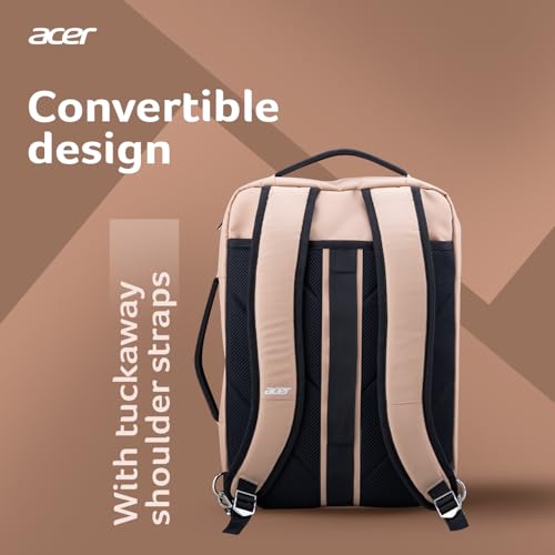 Acer Fashion Large Capacity School Backpack With USB Charger Black - Image 3